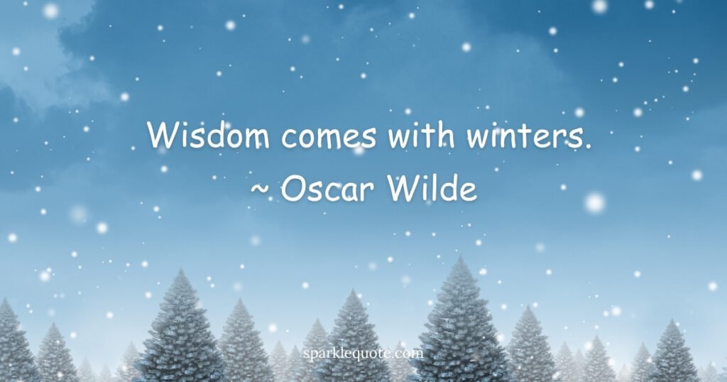 Classic and Cozy Winter Quotes