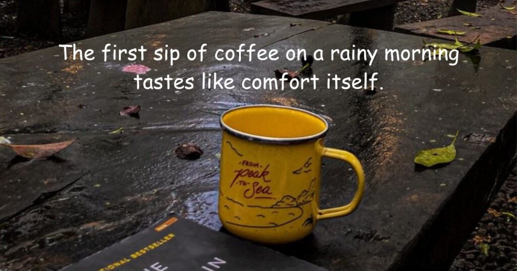 Cozy Rainy Morning Quotes