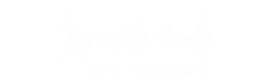 Sparkle Quote