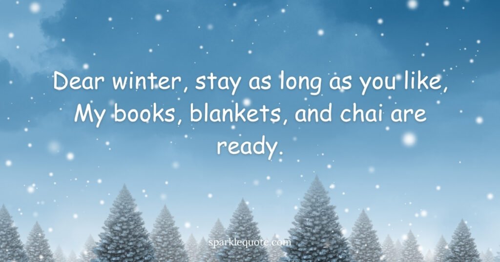 Welcome Winter Quotes to Greet the Season