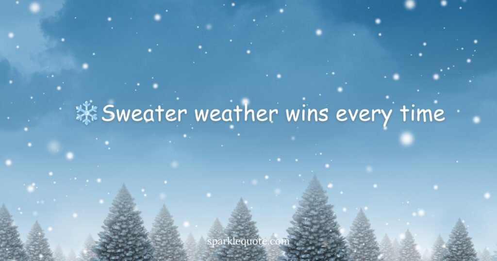 Winter Captions for Instagram Feed