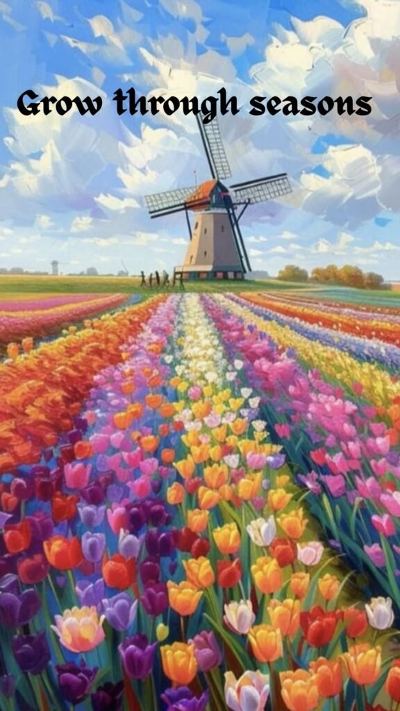 Grow through seasons: spring wallpaper iphone 17