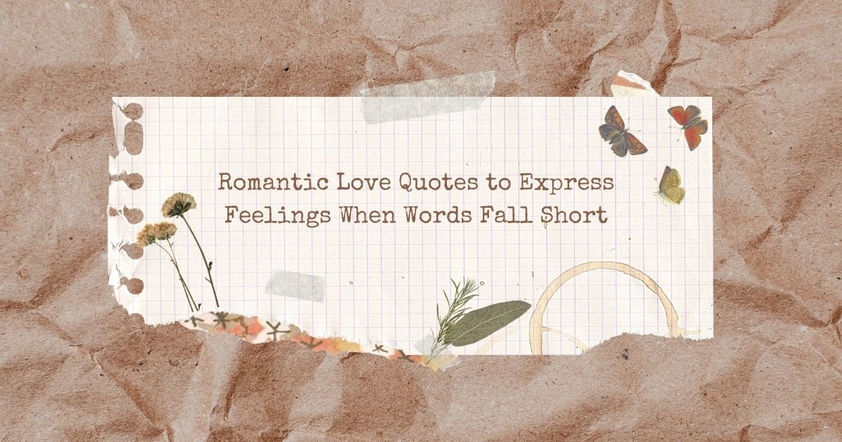 Romantic Love Quotes