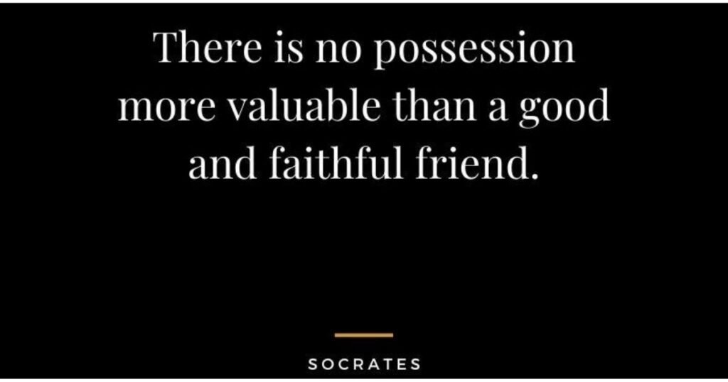 Socrates Quotes on Friendship
