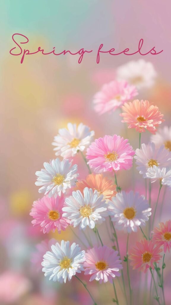 spring feels: aesthetic wallpapers for spring