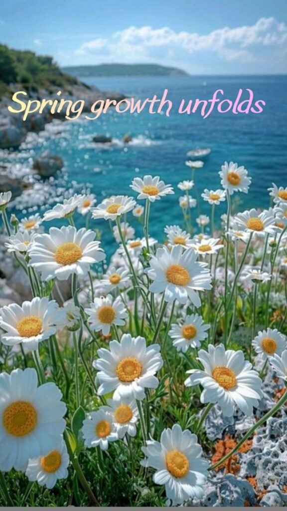 Spring growth unfolds