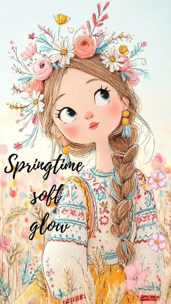 Springtime soft glow: cute spring wallpaper iphone free