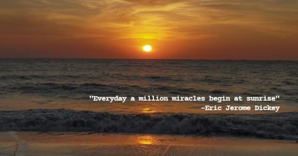 Beautiful Sunrise Quotes