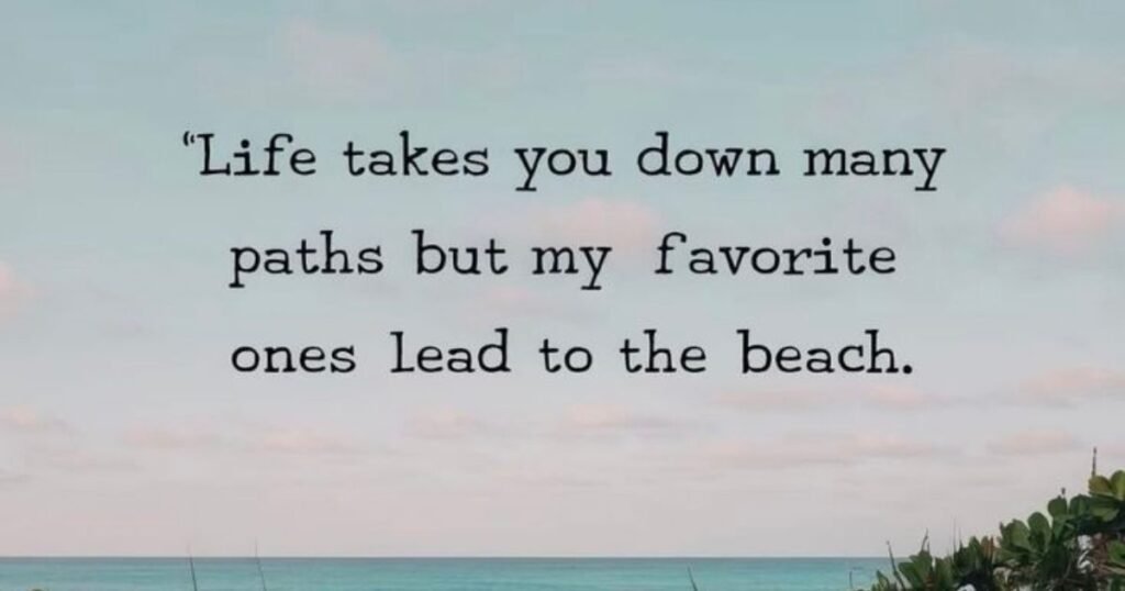 let's travel towards beach