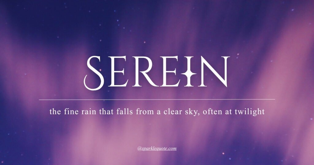 beautiful English words with meaning