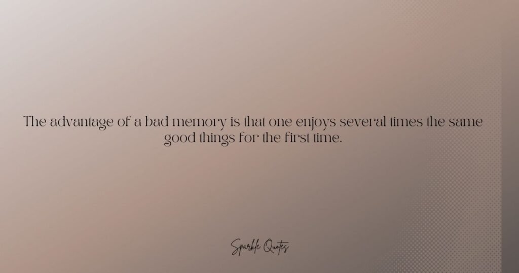 Funny Memories Quotes