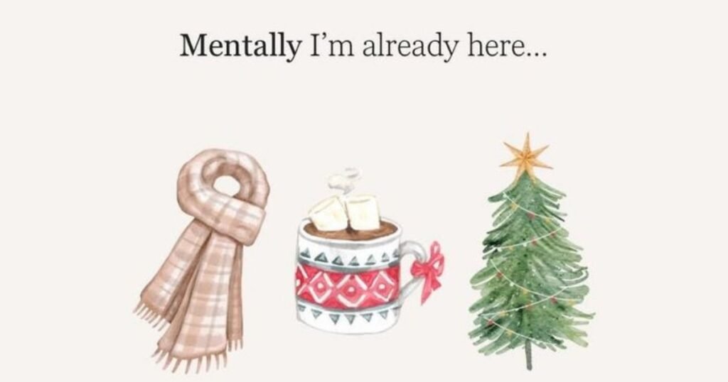 Instagram caption about Christmas