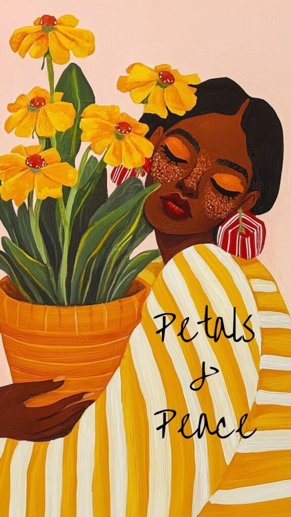 petals and peace: spring wallpaper aesthetic