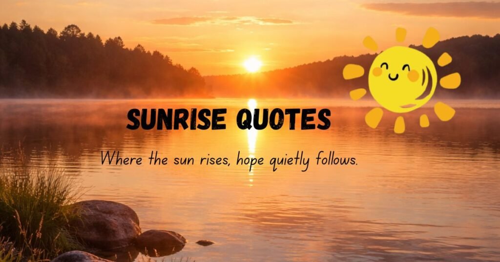 200+ Good Morning Sunrise Quotes to Brighten Your Day and Lift Your Spirit