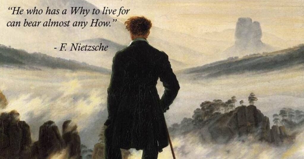 He who has a why to live can bear almost any how ~ Friedrich Nietzsche: resilience quotes