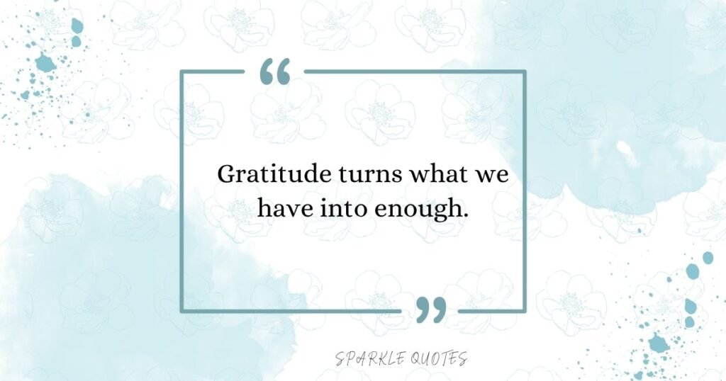 Attitude of Gratitude Quotes