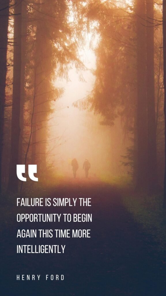 Succes Quotes Wallpapers: Failure is simply the opportunity to begin again this time more intelligently ~ Henry Ford