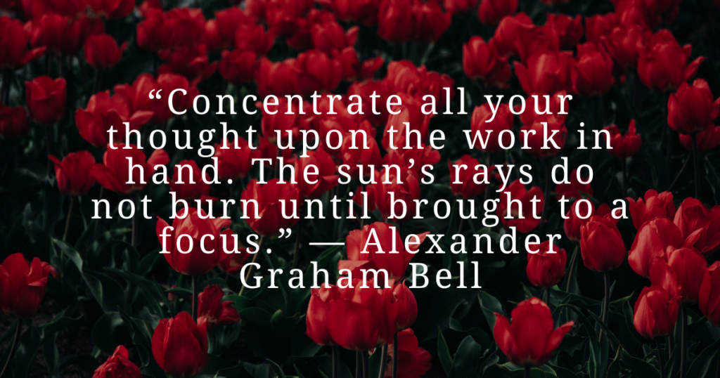 Focus Quotes