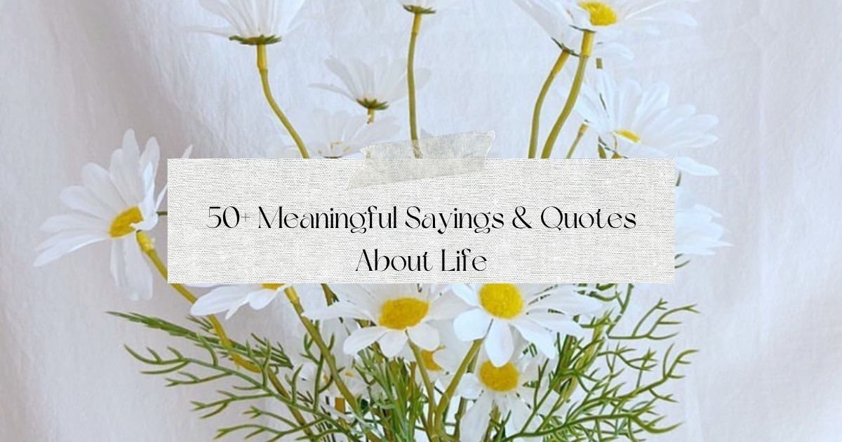 Meaningful Sayings & Quotes