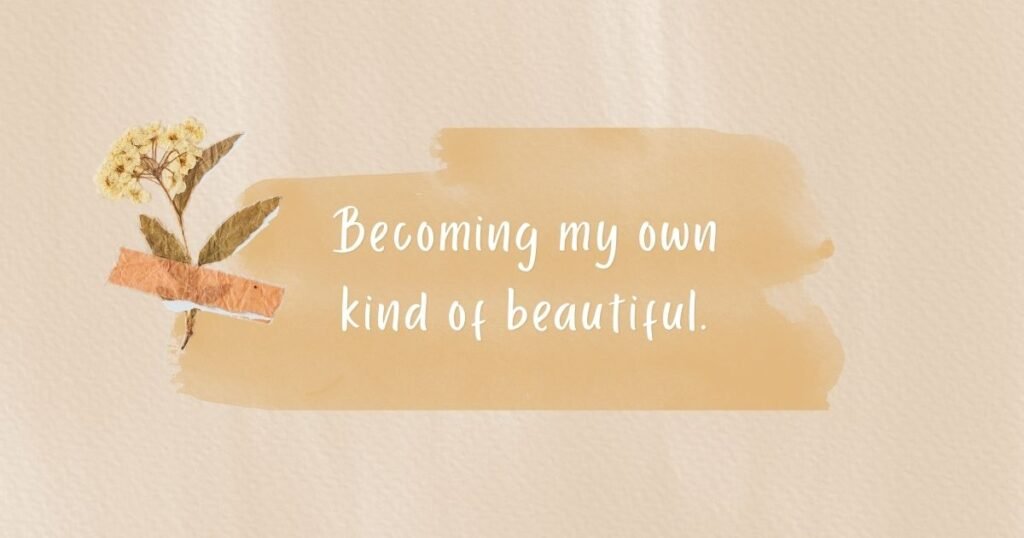 Short & Aesthetic Self Love Captions