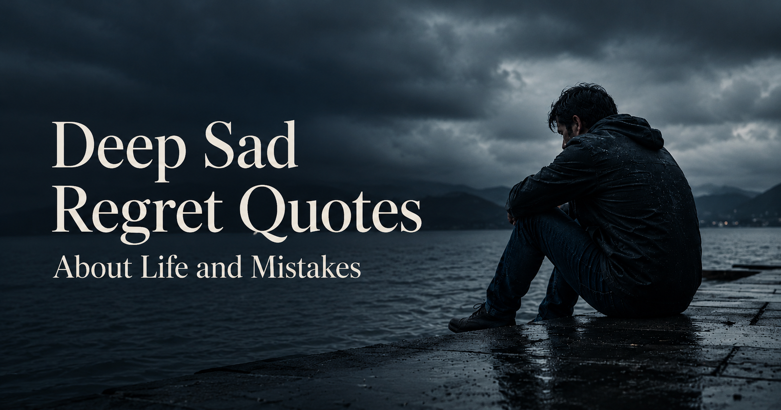 Deep Sad Regret Quotes About Life