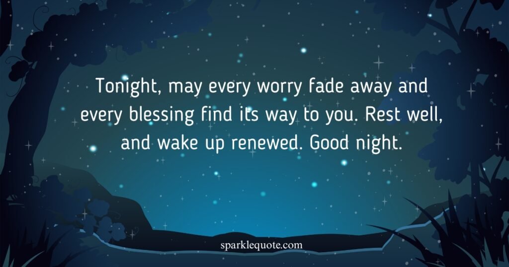 Good Night Blessings Messages