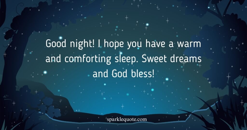 Sweet Good Night Blessings
