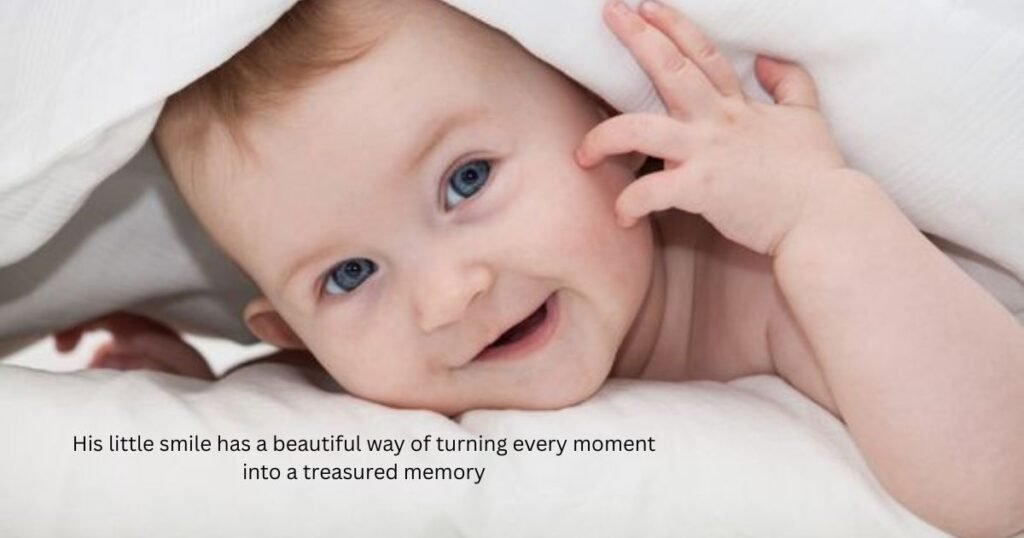 His little smile has a beautiful way of turning every moment into a treasured memory